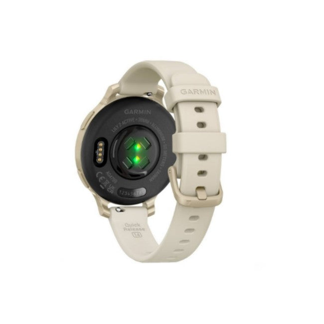 Garmin Lily 2 Active 38mm Lunar Gold Bone White Watch