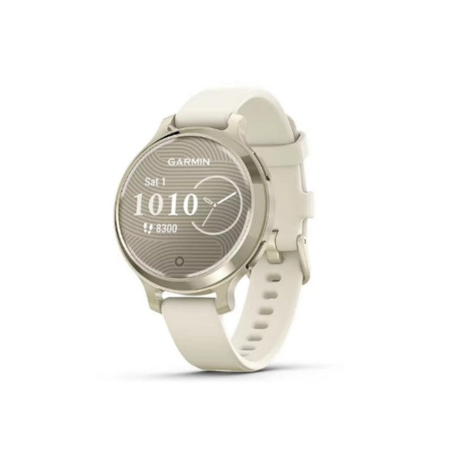 Garmin Lily 2 Active 38mm Lunar Gold Bone White Watch