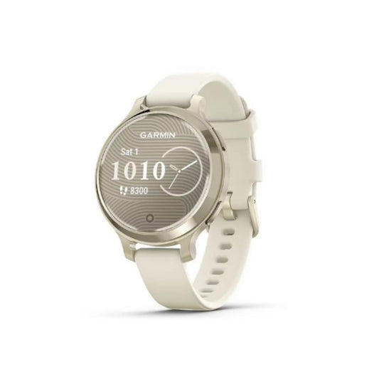 Garmin Lily 2 Active 38mm Lunar Gold Bone White Watch