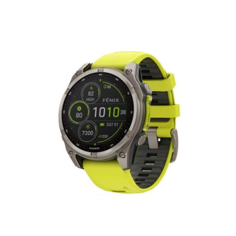 Garmin Fenix 8 AMOLED 51mm Sapphire Solar Amp Yellow/Graphite Silicone Smart Watch