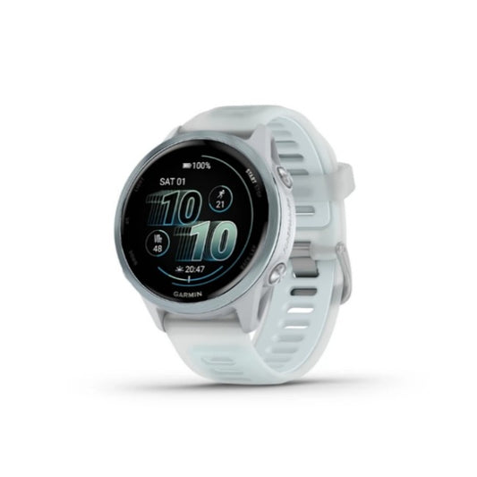 Garmin Forerunner 570 42mm Cloud Blue Aluminum Translucent Whitestone/Cloud Blue Smart Watch