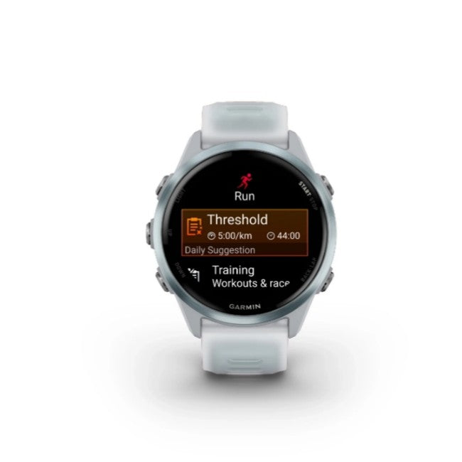 Garmin Forerunner 570 42mm Cloud Blue Aluminum Translucent Whitestone/Cloud Blue Smart Watch