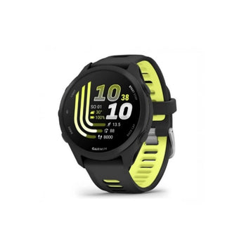 Garmin Forerunner® 170 Music 42mm | Black - Black and Amp Yellow Smart Watch