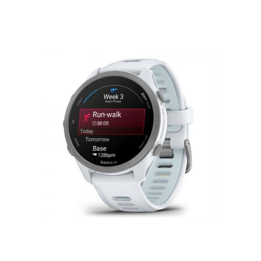 Garmin Forerunner® 170 | Whitestone and Cloud Blue Smart Watch