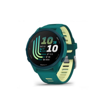 Garmin Forerunner® 170 Music 42mm | Teal Green - Teal Green/Citron Smart Watch