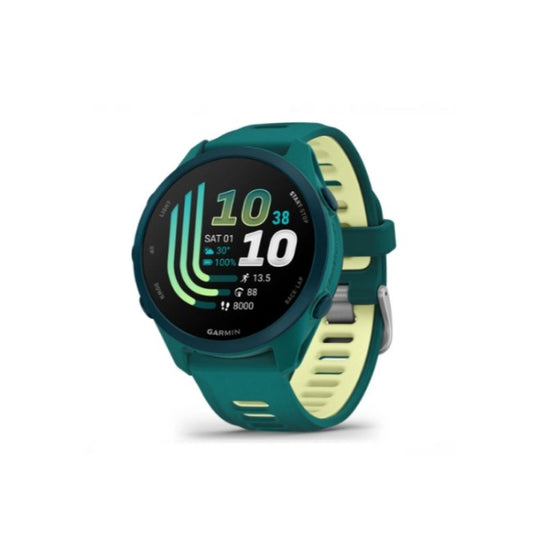 Garmin Forerunner® 170 Music 42mm | Teal Green - Teal Green/Citron Smart Watch