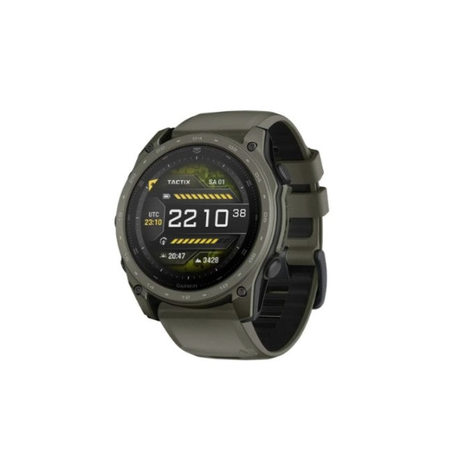 Garmin Tactix 8 AMOLED 51mm Black Cerakote - Olive Smart Watch