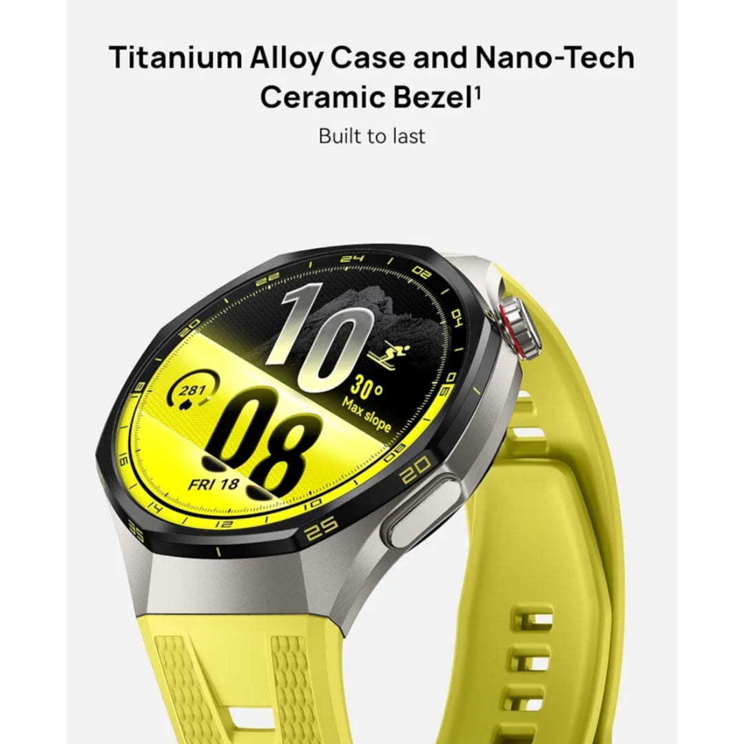Huawei Watch GT 7 Pro 46MM - Titanium/Silver - Yellow