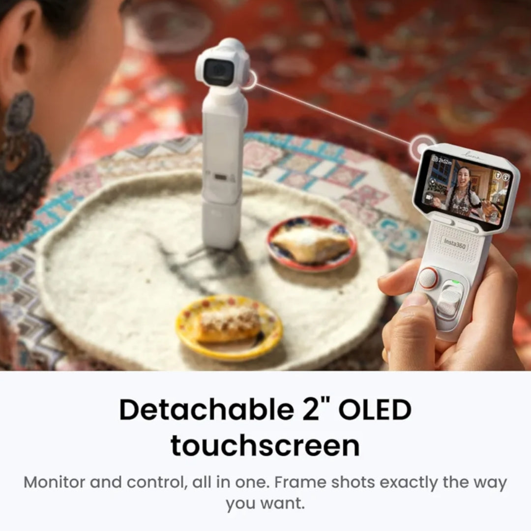 Insta360 Luna Pro 8K Gimbal Camera With 1" Sensor