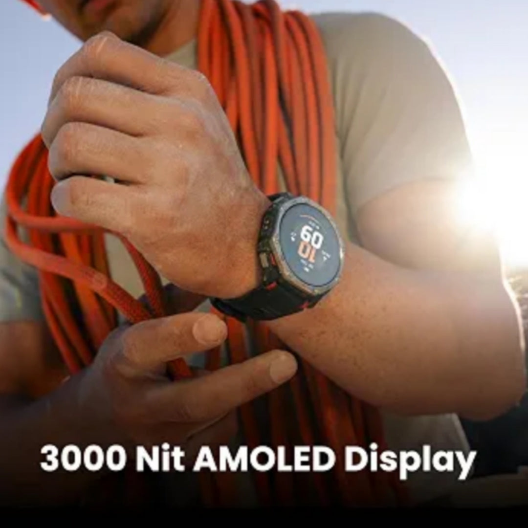 Amazfit T-Rex Dual Solar Smart Watch