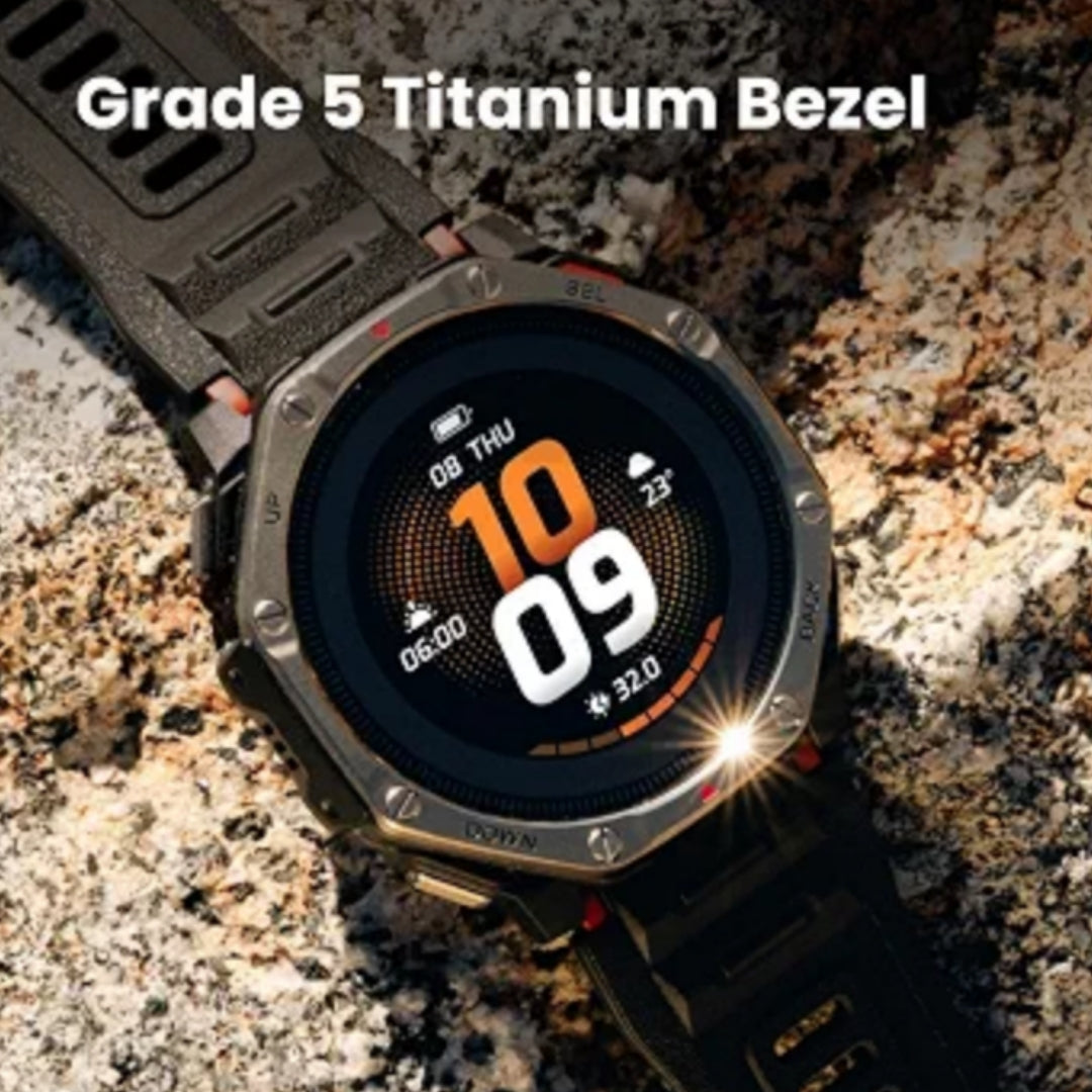 Amazfit T-Rex Dual Solar Smart Watch