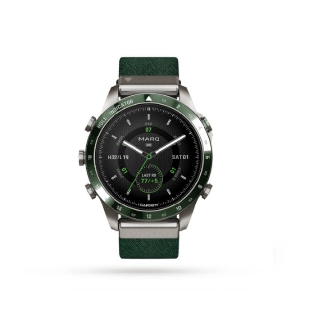 Garmin MARQ Gen 2 Emea Golfer Green Titanium Smart Watch