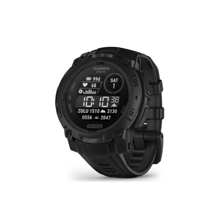 Garmin Instinct 3 50mm Solar Tactical - Black Edition Smart Watch