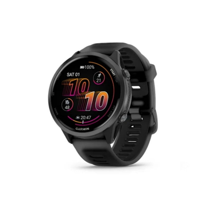 Garmin Forerunner 570 47mm Slate Grey Aluminum Translucent Black Smart Watch