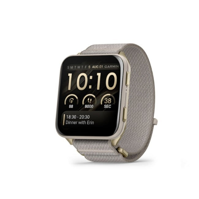 Garmin Venu X1 46mm Soft Gold Titanium French Grey Smart Watch